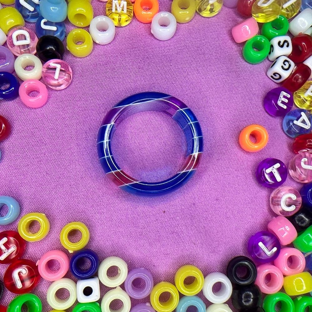 Korean style Acrylic ring